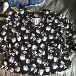 Dalia Black & White Top